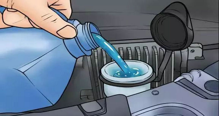 汽車里的玻璃水怎么放出來