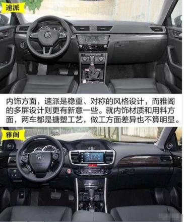 雅閣和速派哪個(gè)好，空間優(yōu)勢(shì)誰更強(qiáng)（速派略勝一籌）