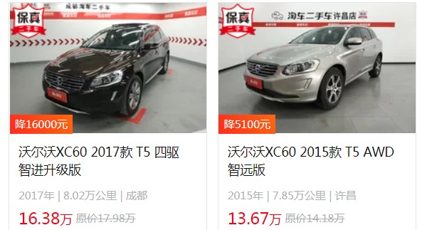 沃爾沃xc60油電混合版價(jià)格 新車僅售29萬(wàn)一臺(tái)(沒有混動(dòng)車型)