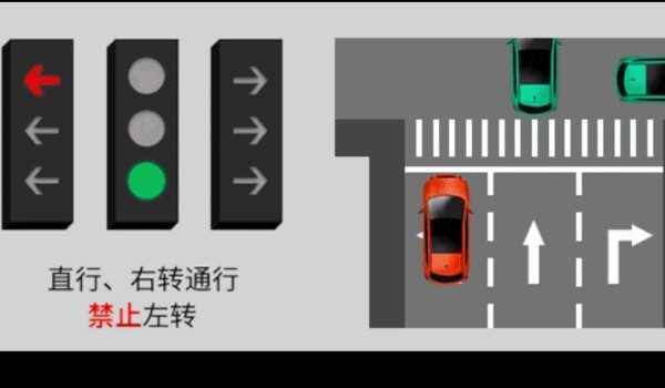 新國標紅綠燈信號燈圖解 共有8個圖解(8種應對措施)