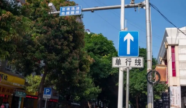 單行道一般拍入口還是出口 是在入口處拍照（注意遵守交通規則）