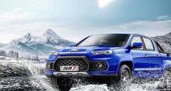 江鈴域虎7柴油四驅皮卡價格，10.78-14.63萬元多用途車行值得擁有