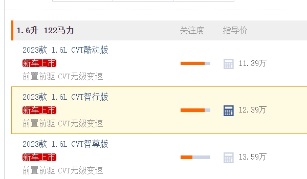 尼桑騏達2022款報價及圖片自動擋 2022款自動擋報價是11.39萬元