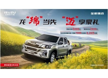 買好車，賺大錢！全新瑞邁7000元優惠活動即日開啟