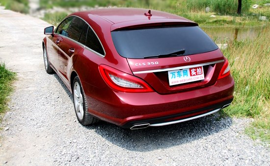 萬(wàn)車網(wǎng)試駕奔馳CLS Shooting Brake 獵裝車