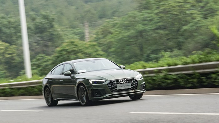 渾身充滿戰斗范 奧迪A5 Sportback評測