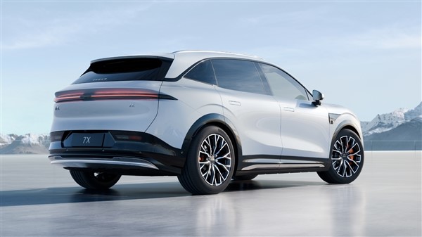 原創豪華不仿特斯拉！極氪大五座家用SUV車型7X官圖發布